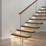 Bộ Đèn Chân Tường Cảm Biến Vuông  Sâm Panh Simon S6 58E732-46 - Khách sạn – homestay