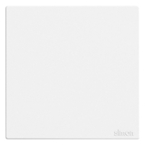 Bộ Mặt Che Trơn Vuông Màu Trắng Simon S6 581000