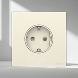 Bộ Ổ Cắm Schuko Vuông Màu Sâm panh Simon S6 581687-46 - Lắp đặt siêu tốc