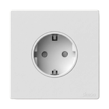 Bộ Ổ Cắm Schuko Vuông Màu Trắng Simon S6 581687
