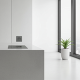 Bộ Ổ Cắm Schuko Vuông Màu Xám Simon S6 581687-61 -  Tiếp điểm làm từ hợp kim bạc, chống mài mòn