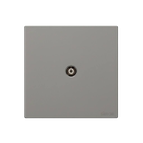 Bộ Ổ Cắm Tivi Đơn Chuẩn Vuông Màu Xám Simon S6 585111-61