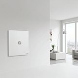 Bộ Ổ Cắm TV Chuẩn F Vuông Màu Trắng Simon M7 Gem Diamond White Mã 665114G-4F-giúp bề mặt không bóng lóa mà có chiều sâu, mô phỏng vẻ đẹp trầm ổn của đá quý.