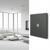 Bộ Ổ Cắm TV Chuẩn F Vuông Màu Xám Simon M7 Gem Diamond Grey Mã 665114G-4D-Bề mặt kính phủ Nano AF hạn chế bám bụi, chỉ cần lau nhẹ là sạch bong
