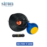 Bộ phao điện điều khiển kín nước chống cạn và chống tràn Siron SR-FSW-T-20M
