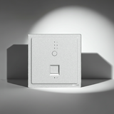 Bộ Phát Wifi 5 Âm Tường Vuông Màu Bạc Simon M7 Gem Diamond Silver Mã 66E748G-4E-Lớp phủNano kháng nước và dầu giúp bề mặt hoàn toàn không bám vân tay, không bị ốvàng hay bámbẩn theo thời gian
