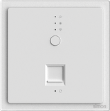 Bộ Phát Wifi 6 Âm Tường Vuông Màu Trắng Simon M7 Gem Diamond White Mã 66E747G-4F