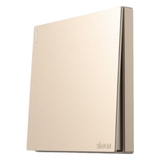 Cạnh Bộ Công Tắc Đơn 1 Chiều Vuông Màu Sâm Panh Simon S6 581011-46