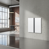 Công Tắc Ba Thông Minh Simon M7 Metal Màu Bạc Silver 66E8003MTY-2A - Tích Hợp Hoàn Hảo vào Mạng Lưới Nhà Thông Minh Simon