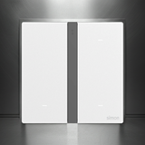 Công Tắc Ba Thông Minh Simon M7 Metal Màu Bạc Silver 66E8003MTY-2A - Tối Ưu Hóa Điều Khiển Với 3 Nút Độc Lập