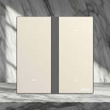 Công Tắc Ba Thông Minh Simon M7 Metal Màu Vàng Gold 66E8003MTY-2C - Thao Tác Trực Quan Với 3 Nút Nhấn Cơ