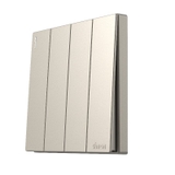 Công tắc cao cấp Simon S6 - Bộ Bốn 1 Chiều Sâm Panh Tràn Viền