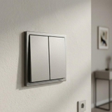 Công Tắc Đèn Đôi Vuông Simon I7 701021-61 – Thiết Bị Điện Cao Cấp Cho Nhà Phố