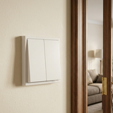 Công Tắc Đôi Simon I7 701021 Màu Trắng Công Tắc Ổ Cắm Cho Nhà Ở Cao Cấp