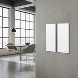 Công Tắc Đôi Thông Minh Simon M7 Metal Màu Bạc Silver 66E8002MTY-2A