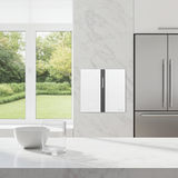 Công Tắc Ngữ Cảnh Ba Thông Minh Simon M7 Metal Màu Bạc (Silver) 66E8007MTY-2A-Lắp Đặt Đơn Giản, Kết Nối Thông Minh