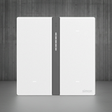 Công Tắc Ngữ Cảnh Ba Thông Minh Simon M7 Metal Màu Bạc (Silver) 66E8007MTY-2A-vẻ đẹp công nghệ, sạch sẽ và đầy tinh tế