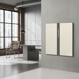 Công Tắc Ngữ Cảnh Ba Thông Minh Simon M7 Metal Màu Vàng Gold (66E8007MTY-2C)-Vẻ Đẹp Sang Trọng Từ Chất Liệu Kim loại Vàng Gold