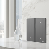 Công Tắc Ngữ Cảnh Ba Thông Minh Simon M7 Metal Màu Xám (Grey) 66E8007MTY-2B-dễ dàng phân biệt và kích hoạt chính xác