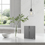 Công Tắc Ngữ Cảnh Bốn Thông Minh Simon M7 Metal Màu Xám (66E8008MTY-2B)-Lắp Đặt Nhanh Chóng, Kết Nối Ổn Định