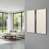 Công Tắc Ngữ Cảnh Đôi Thông Minh Simon M7 Metal Màu Vàng Gold (66E8006MTY-2C