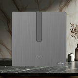 Công Tắc Ngữ Cảnh Thông Minh Simon M7 Metal Màu Xám (Grey) 66E8005MTY-2B-Đơn Giản Hóa Điều Khiển Nhà Thông Minh