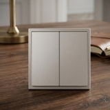 Công tắc vuông Cao Cấp Simon I7 - Đôi Trung Gian Sang Trọng
