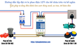 Hướng dẫn lắp đặt Rơ le an toàn phao điện bồn nước 12V Siron SR-SR11 cho bể ngầm và bồn chứa nước trên mái