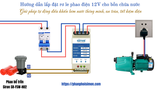 Hướng dẫn lắp đặt Rơ le an toàn phao điện bồn nước 12V Siron SR-SR11 cho bồn nước chứa trên mái