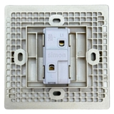 Mặt Sau Bộ Công Tắc Đơn 1 Chiều Vuông Màu Sâm Panh Simon S6 581011-46