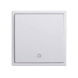 Module Công Tắc 20A Vuông Màu Trắng Đảo Chiều Có Đèn Led Simon I7 Mã 702024