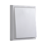 Module Nút Nhấn Nhả Đơn Vuông Màu Trắng Cao Cấp Lắp Âm Tường Simon I7