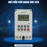 nhà phân phối Công tắc hẹn giờ kỹ thuật số chuẩn giây Siron SR-TS11S