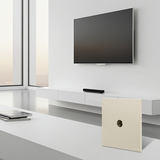 Ổ Cắm TV Đơn Chuẩn F Vuông Màu Sâm Panh Simon S6 585114- 46 - Lắp Căn hộ chung cư