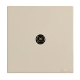Ổ Cắm TV Đơn Chuẩn F Vuông Màu Sâm Panh Simon S6 585114- 46