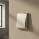Thiết Bị Điện Simon I7 Nút Nhấn Nhả Đơn Màu Sâm Panh
