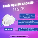 ứng dụng của Công tắc cảm ứng chuyển động hồng ngoại âm trần Siron SR-SS001