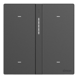 Bộ Công Tắc Bối Cảnh Bốn Nhà Thông Minh Simon M7 Gem Smart Màu Xám (Grey)  66E8008GTY-4D