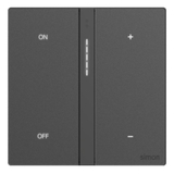 Bộ Công Tắc Dimmer Đơn Nhà Thông Minh Simon M7 Gem Smart Màu Xám (Grey) 66E8015GTY-4D