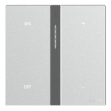 Bộ Công Tắc Dimmer Đơn Nhà Thông Minh Simon M7 Gem Smart Màu Bạc (Silver) 66E8015GTY-4E