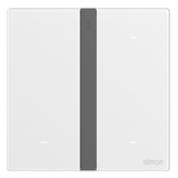 Bộ công tắc bối cảnh ba nhà thông minh Simon M7 Gem smart Màu Trắng 66E8007GTY-4F