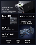 Mini PC AOOSTAR AMD Ryzen 7 5825U - Máy tính nhỏ gọn, hiệu năng cao cho Home NAS