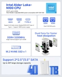 AOOSTAR R1 2 Bay 40TB specs