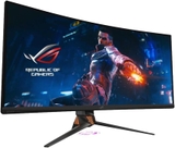 Màn hình chuyên game HDR siêu rộng ROG Swift PG35VQ – 35” 21:9 (3440 x 1440), FALD 512 vùng chiếu sáng, Độ sáng đỉnh 1000nit, Có thể ép xung 200Hz, 2ms, G-SYNC Ultimate, DisplayHDR1000 ™, Quantum-dot, Điều khiển quạt thông minh, Aura Sync, Bộ khuếch đại Hi-fi-grade ESS