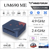 [Like new] Mini PC Minisforum UM690 AMD R9 6900HX Radeon 680M USB4 Máy tính Ryzen 9 WT ME SE LITE 690 Nucbox