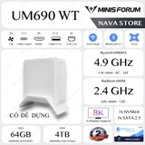 [Like new] Mini PC Minisforum UM690 AMD R9 6900HX Radeon 680M USB4 Máy tính Ryzen 9 WT ME SE LITE 690 Nucbox