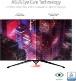 Màn hình Gaming ASUS ROG Swift PG65UQ 65” HDR 144Hz 4K (3840 x 2160) G-Sync Ultimate, Bảo vệ mắt (Eye Care), DisplayPort HDMI USB, Đồng bộ Aura Sync, HDR10 DisplayHDR 1000 UHD Premium.