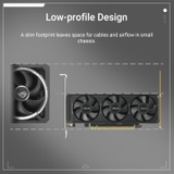 ASUS GeForce RTX™ 5060 LP BRK 8GB GDDR7 OC Edition RTX5060-O8G-LP-BRK Sức Mạnh GDDR7 Đặt Trong Thiết Kế Low Profile chiến game mạnh mẽ