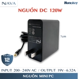 Huntkey 120W Adapter Sạc DC cấp nguồn Minisforum UM890 UM790 UM690 MINIPC chính hãng Nobox nhỏ gọn