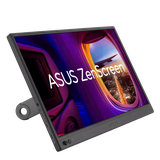 Màn hình di động ASUS ZenScreen MB169CK - 15.6inch, Full HD, IPS, hai cổng USB Type-C, Khử nhấp nháy, Bộ lọc ánh sáng xanh, Bề mặt chống chói, Chân đế 360°